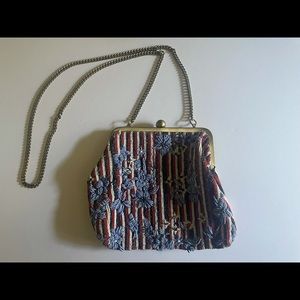 Anthropologie beaded purse